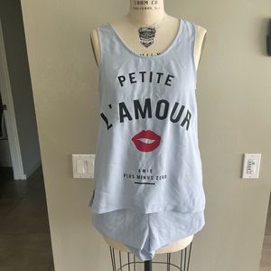 Tank and shorts set from Seoul